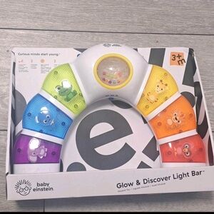Brand New Baby Einstein Glow & Discover Light Bar - Multicolor